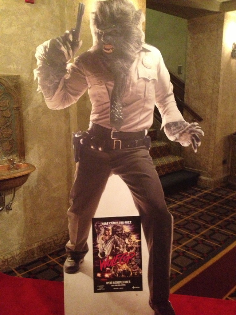 WolfCop! In Cineplex Theatres Now!